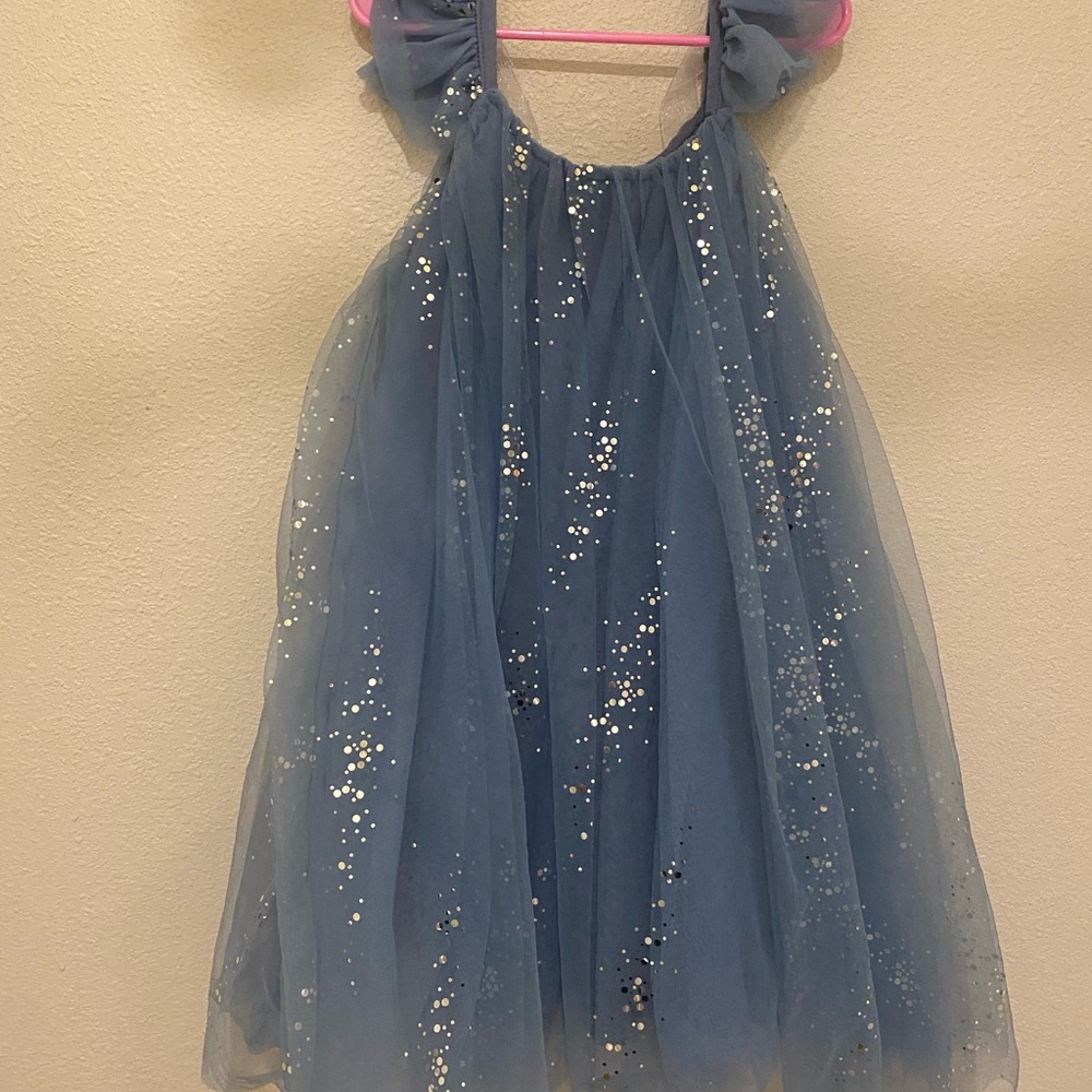 Sparkling Blue Girls dress